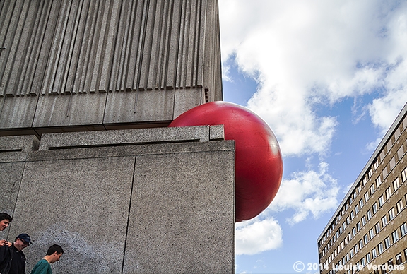 Red Ball at Place des Arts 1