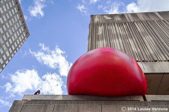 Red Ball at Place des Arts 2