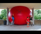 Ballon rouge au parc Lafontaine 2