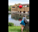 Ballon rouge au parc Lafontaine 4