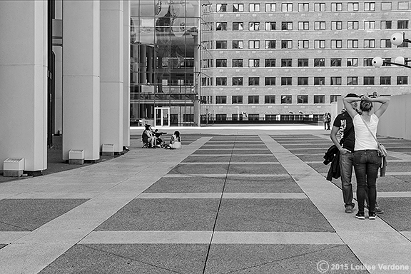 Hanging Around a Plaza