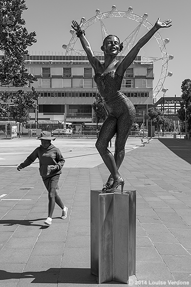 Girl and Dancer Sculpture