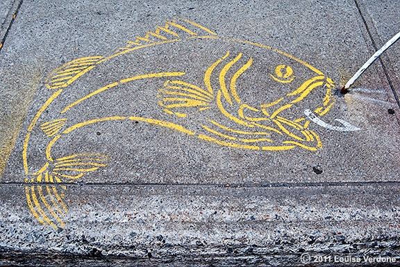 Poisson jaune