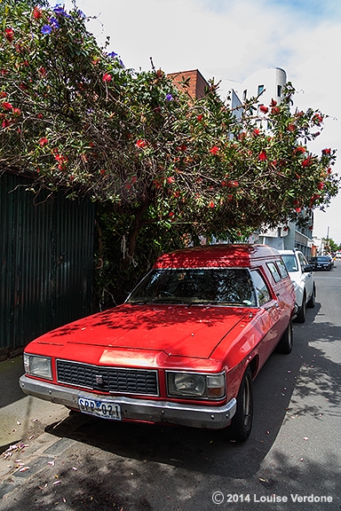 Pick-up classique rouge