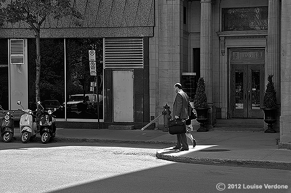 Couple in Light Triangle