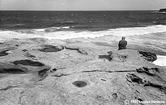 Man on Rock