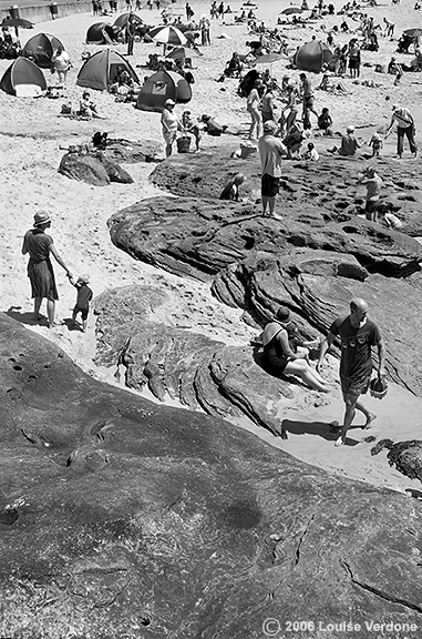 Scène de plage