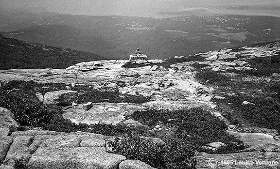 Point du vue rocheux