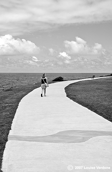 Sentier de bord de mer