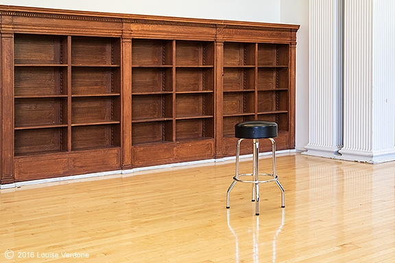 Bookshelf and Stool