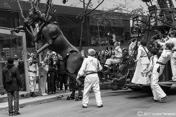 Giant Dog and Crew