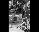 Toddler and Musicians