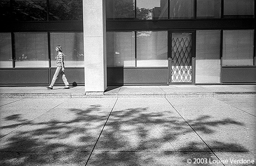 Stripes and Creeping Shadows