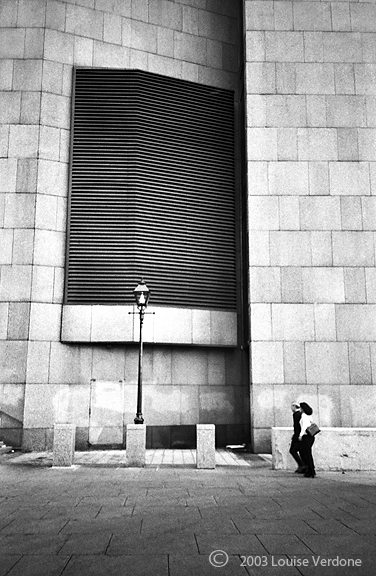 Couple and Street Lamp