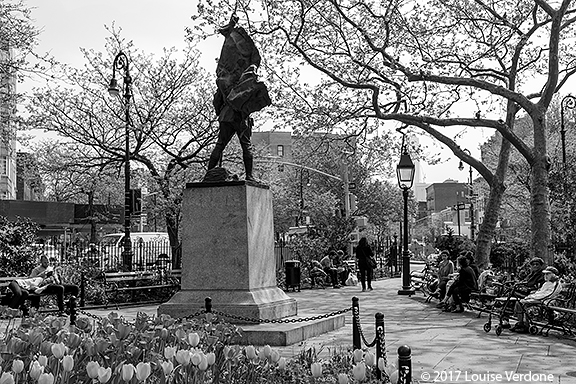 Sculpture in a Square