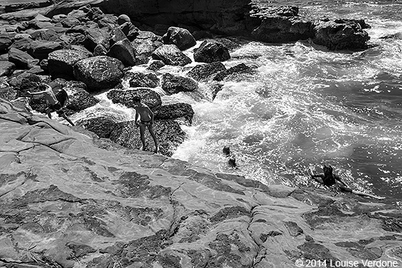 Swimming in the Rocks