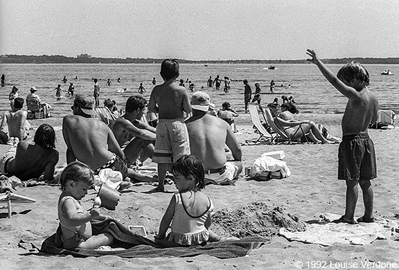 Sur la plage