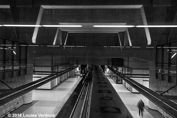 Underground platform 8