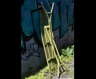 Green Ironing Board