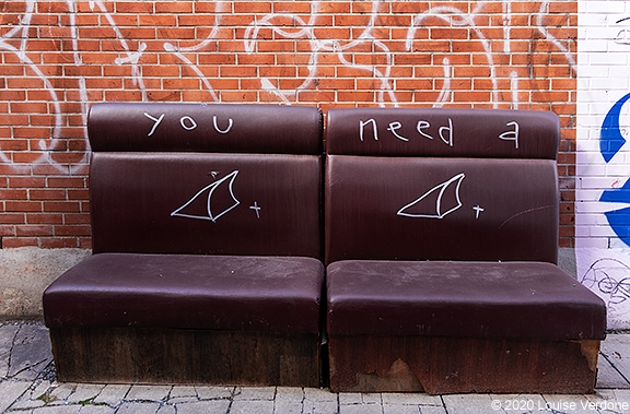 Graffiti couches