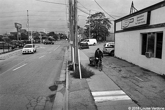 Wires and Cyclist