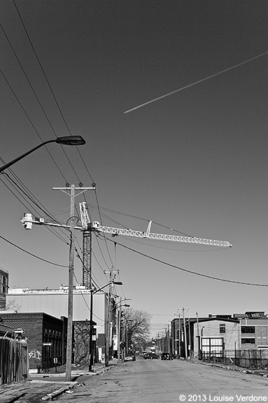 Wires, Crane and Plane