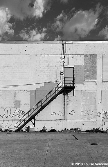 Staircase and Sky