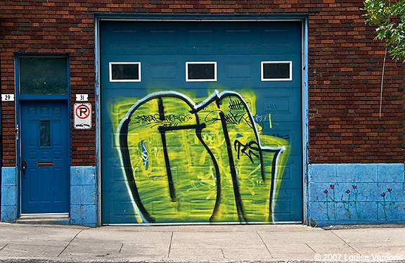 Graffiti jaune