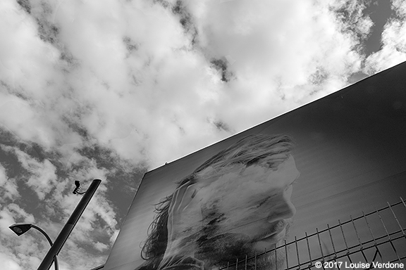 Nuages et portrait