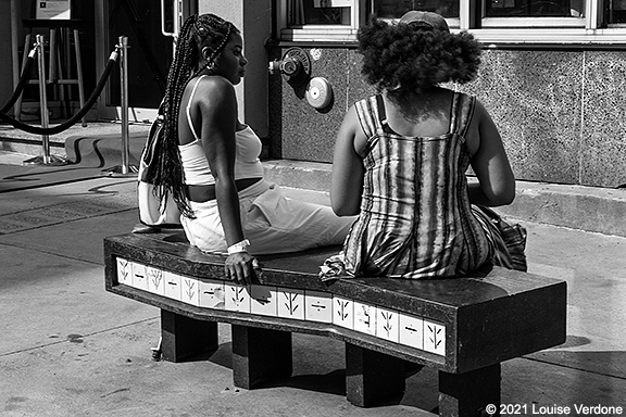 Two Seated Women