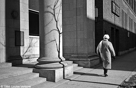 Shadow on Column