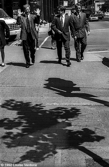 Shadows and Businessmen