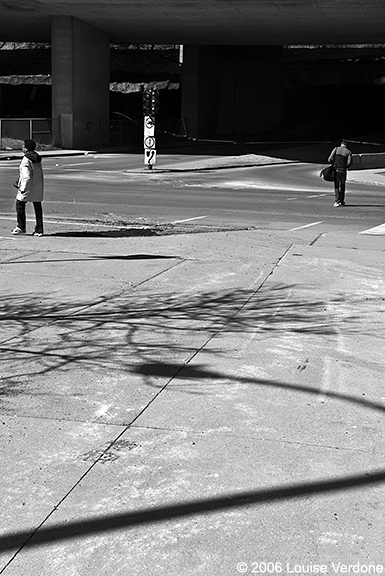 Pedestrians and Shadows