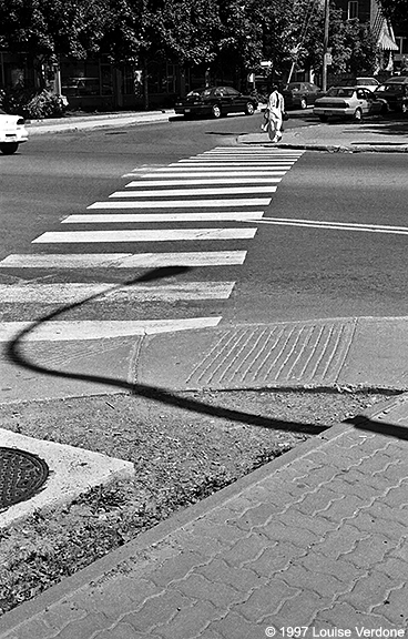 Woman and Crossing