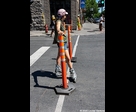 Patineuse à roues allignées