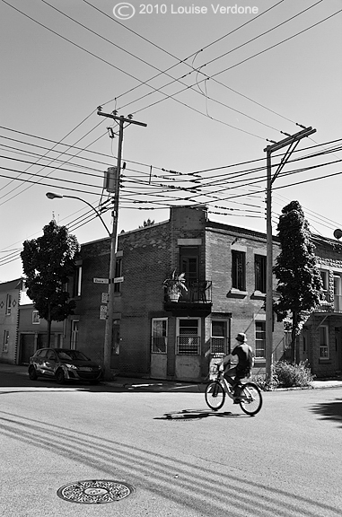 Wires and cyclist 2