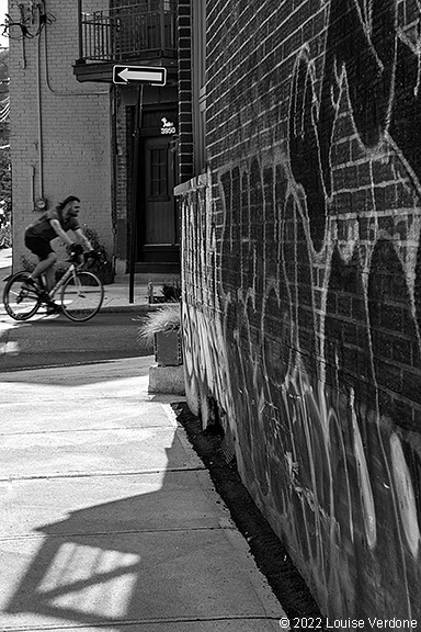 One Way and Cyclist