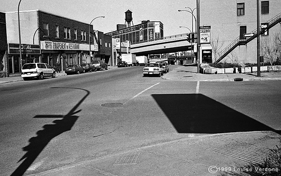 Street Lamp and Billboard Shadows