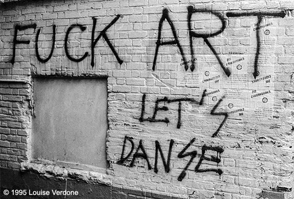 Fuck art, let's danse