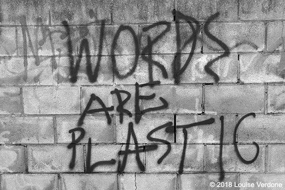 Words are plastic