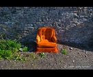 Fauteuil orange