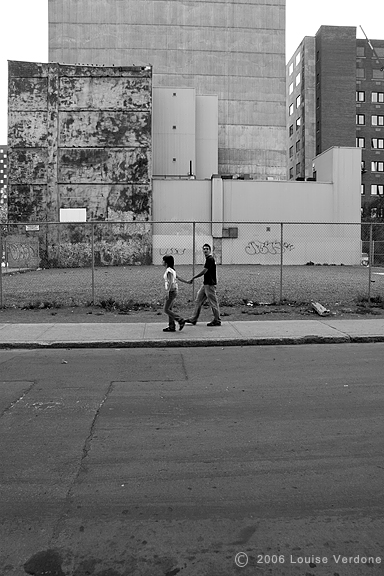 Couple Passing By