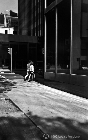 Couple dans la lumière