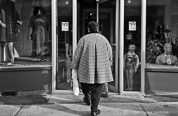 Tweed Coat and Mannequins